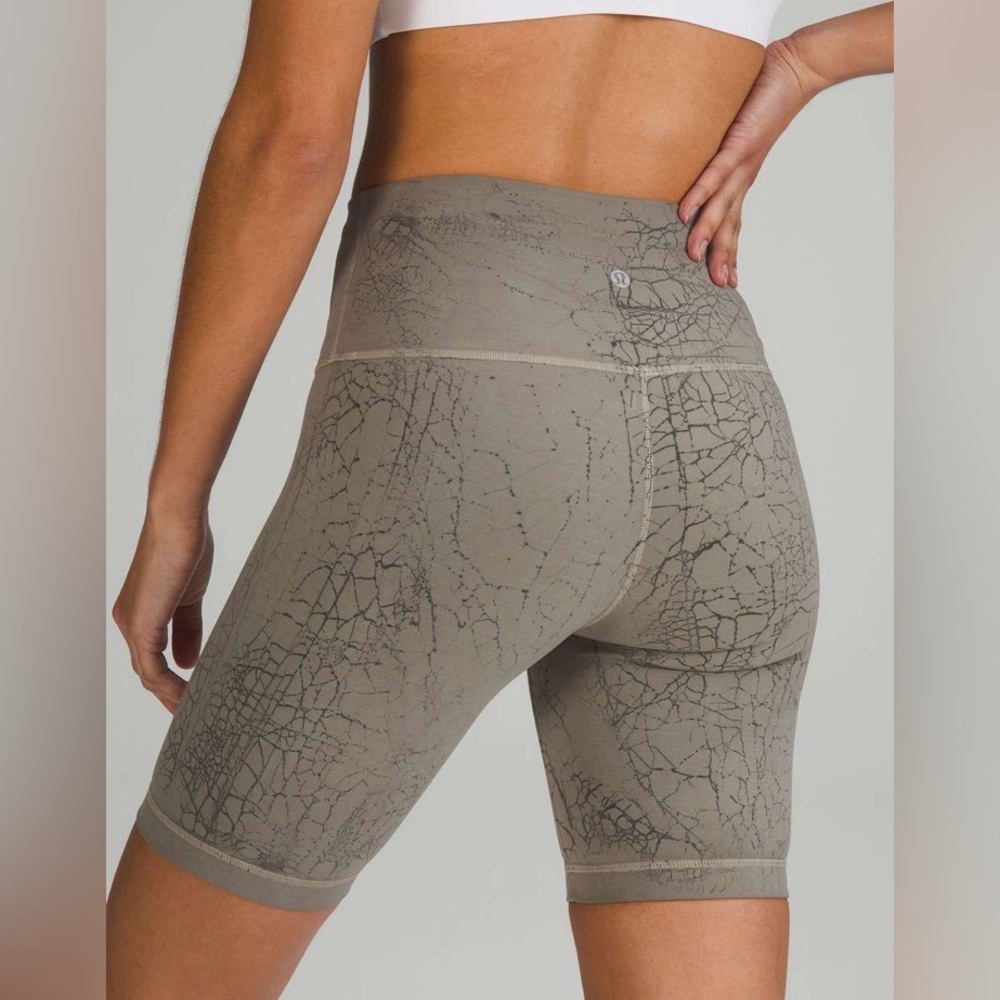 lululemon athletica Gray Bike Shorts
